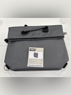 Thule Sleek Changing Bag Shadow Grey NWT Convertible Shoulder Bag Backpack